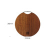 Alluflon阿路弗仑 金檀木整木砧板圆 商品缩略图2
