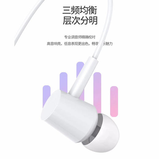 入耳式耳塞3.5孔智能通用立体声高清音质音乐耳机降噪K歌手机电脑 商品图2