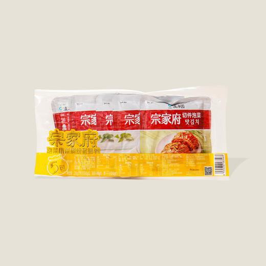 清净园宗家府泡菜小菜缤纷装5连包 200g 商品图0