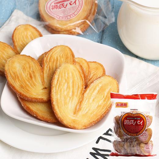日本进口零食三立平家提子馅饼干180g千层酥源氏蝴蝶酥273g大包装 商品图6