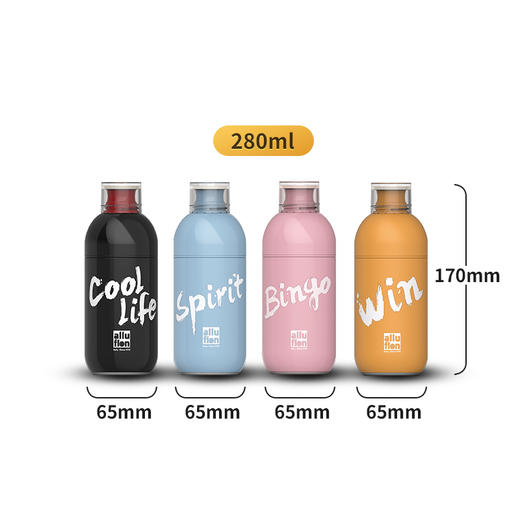 Alluflon阿路弗仑 双开口保温杯 商品图6