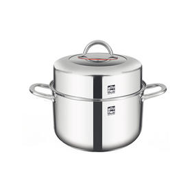 Alluflon阿路弗仑 勃朗峰不锈钢多功能汤蒸锅