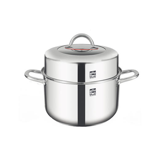 Alluflon阿路弗仑 勃朗峰不锈钢多功能汤蒸锅 商品图0