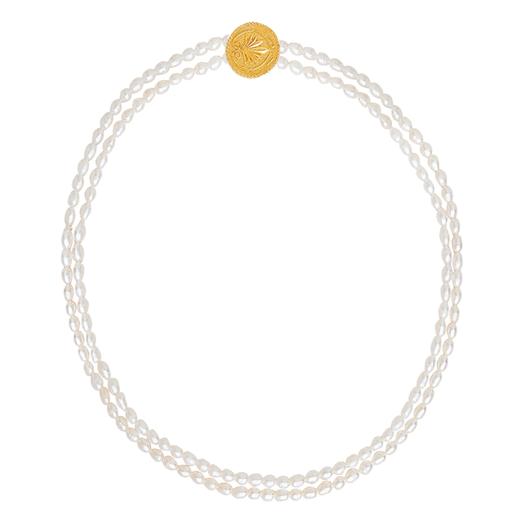 北京仓｜Barbóra-Athenian-缪斯金币 双层珍珠 项圈［希腊设计师] 商品图3