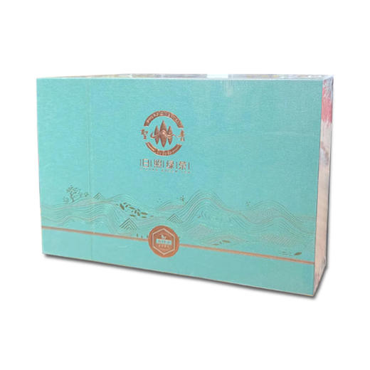 【2024春茶礼】圣青日照绿茶 生态茶园 日照春茶礼盒（250g/ 提 125g*2桶） 商品图0
