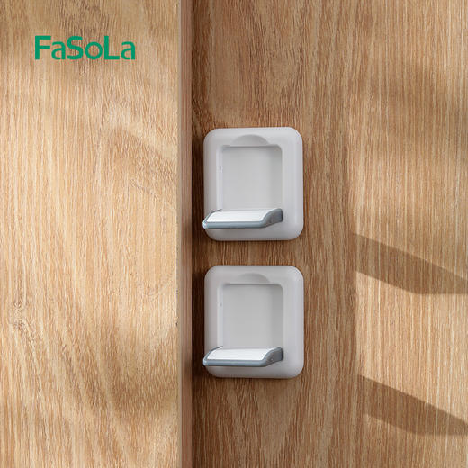 FaSoLa移门移窗锁 (2枚）移门锁婴儿童推拉门锁防宝宝开安全锁 商品图1