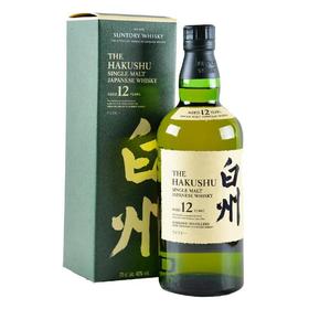 白州12年单一麦芽威士忌700ml