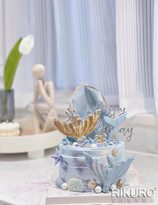 【梦幻美人鱼】定制鲜果蛋糕 商品图1