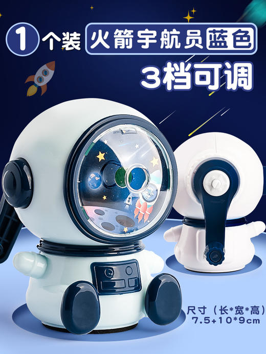 开学季宇航员削笔机自动进铅卷笔刀男孩幼儿园卡通手摇可爱小学生用品 商品图5