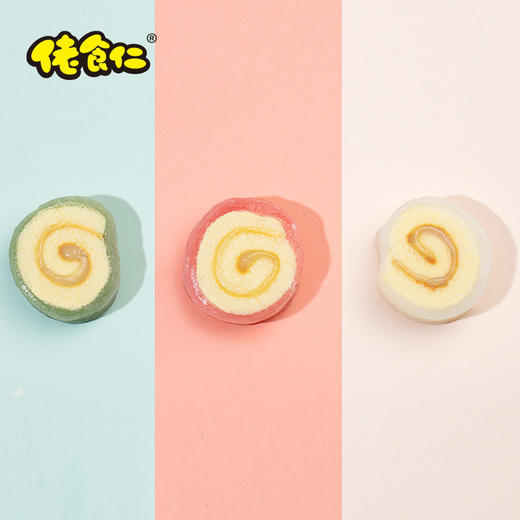 佬食仁沙拉夹心雪福卷206g/6枚 商品图4