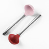 【一勺在手美味不逃走】韩国didinika硅胶汤勺不锈钢空心柄硅胶勺子隔热汤勺硅胶厨具 商品缩略图3