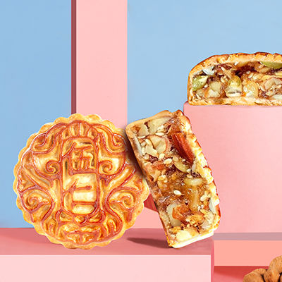 【天中好月饼】15元招牌伍仁/莲蓉蛋黄月饼