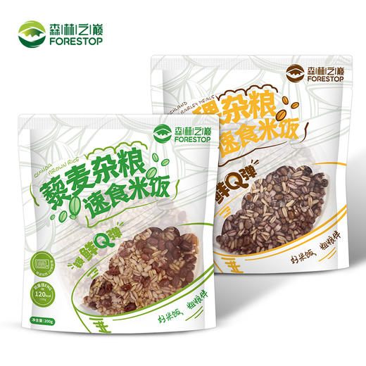 【素食杂粮米饭】森林之巅藜麦/青稞杂粮米饭，营养边便捷，真空包装锁鲜~ 商品图0
