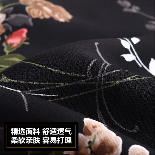 印花修身时尚包臀一步裙夏季新款高腰简约侧开叉气质半身裙TY55191 商品图3