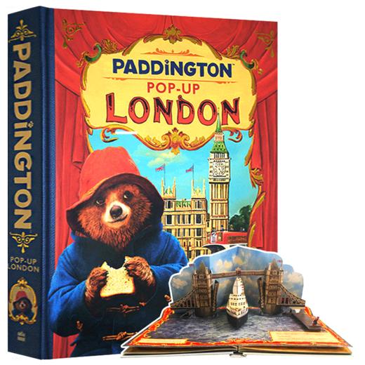 帕丁顿熊的立体伦敦之旅 英文原版书 Paddington Pop-Up London 地理风土人情 英文版原版书籍 进口英语儿童读物 精装 商品图4