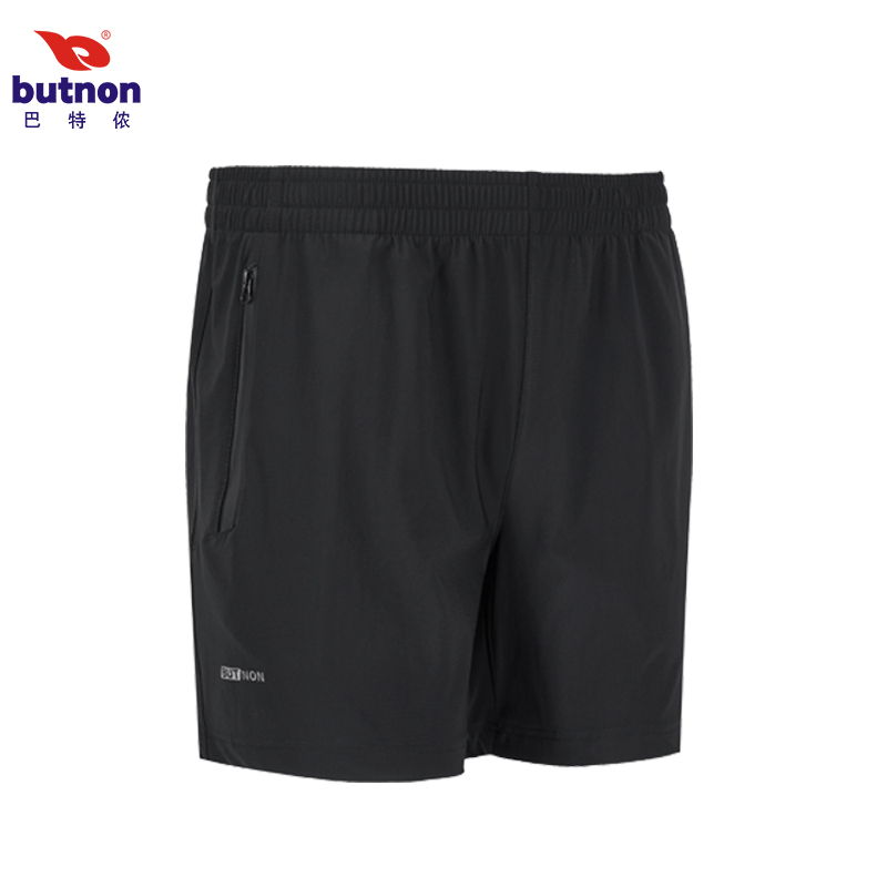 2325butnon巴特侬运动短裤男士三分裤透气跑步裤子梭织运动裤