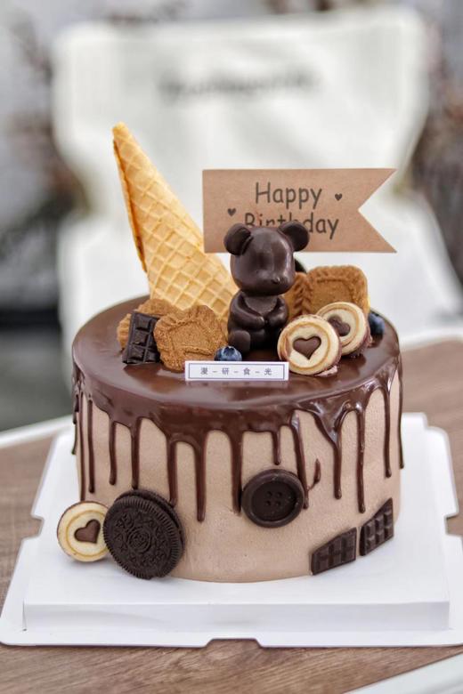 【生日蛋糕】巧克力蛋糕 商品图0