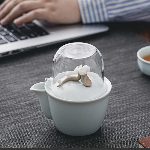 *汝窑快客杯（仅供济南市区） 商品图1