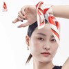 SAINTJOY/上久楷 女式真丝方巾  米红色上久佳人  FJS22005-1 商品缩略图11