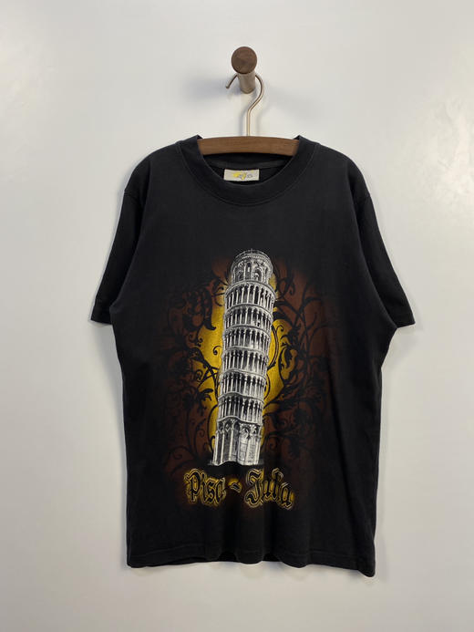90年代 Vintage ZECIS 比萨斜塔 短袖T恤 _PST(S) 商品图1
