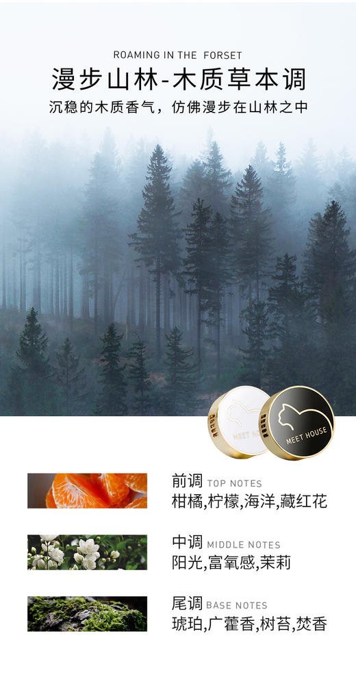 【新品上新】经典车载香薰补充香薰片（不含扩香器） 商品图1