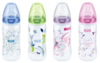 NUK PCH宽口PP彩色奶瓶 成长型 300ml 硅胶圆孔M(6-18个月） 商品缩略图0