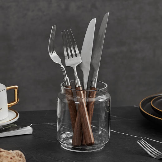 初心| 牛排板不锈钢刀叉西餐披萨板 商品图7