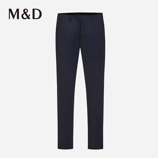 MD名盾商务正装直筒蓝色西装裤微弹四季西裤合身百搭男士长裤 商品图0