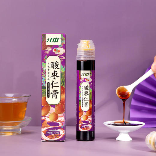 江中酸枣仁膏膏枕无忧拯救无眠夜一滴好膏胜在十八道工艺缓解精神紧张长期缺乏睡眠脱发早衰 商品图4