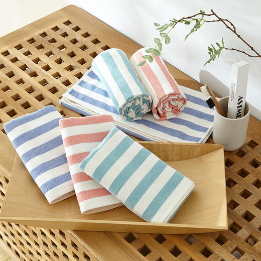 绿野山谷面巾单条 34*78cm 无印良品 商品图1