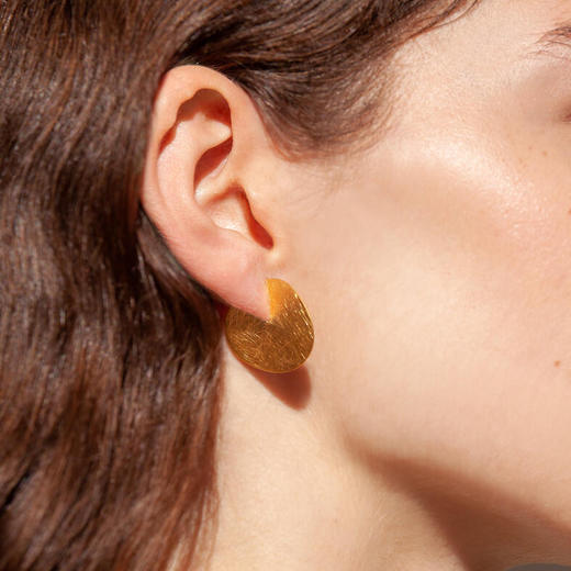 北京仓｜Joidart-Taglio-金色 耳钉［西班牙设计师］ 商品图0