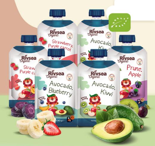 禾泱泱果泥100g（多款口味可选） 商品图1