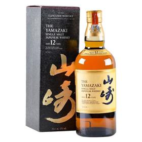 山崎12年单一麦芽威士忌700ml