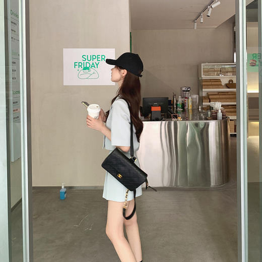 金蘑菇菇【Jean Georges醋酸西装组】时髦chic西装裙收腰连衣裙 商品图4