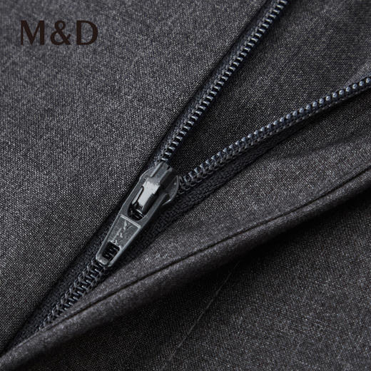 MD名盾垂坠柔软职业西裤男士四季合身商务正装裤子休闲男灰西装裤 商品图2