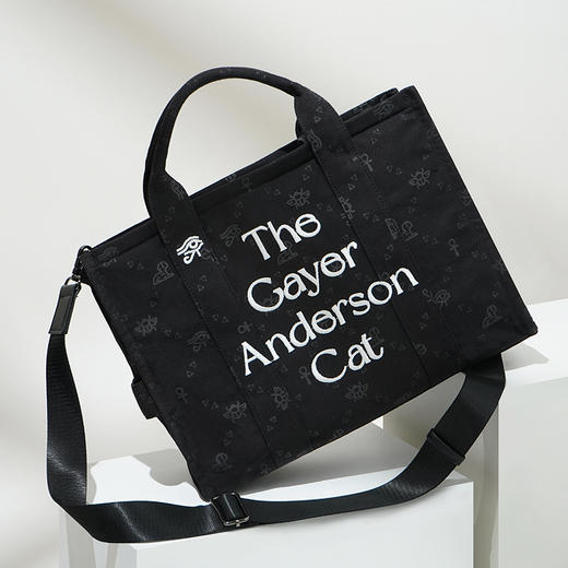 大英博物馆 盖亚安德森猫系列 老花手提包大容量斜挎包 商品图2