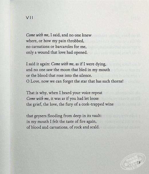 预售 【中商原版】100首爱情十四行诗 英文原版 One Hundred Love Sonnets Pablo Neruda 聂鲁达 诗歌 商品图7