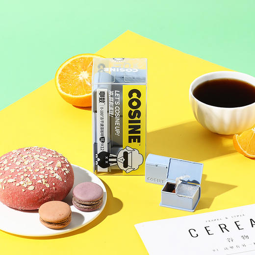 咖数Cosine/超即溶精品咖啡速溶冷萃拿铁冻干咖啡粉小书本12颗*3g 商品图4