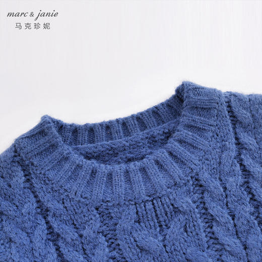 马克珍妮秋装新款 男童莫兰迪纯色针织马甲 儿童背心221512 商品图4