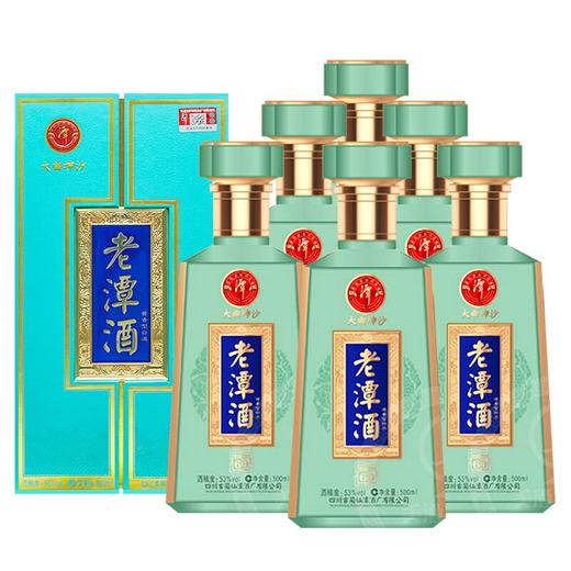 潭酒 老潭酒 窖藏老酒60 酱香型 53度 500ml*6【整箱】 商品图0