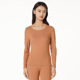 都市丽人轻暖保暖衣5至15度适穿牛奶丝单面薄款保暖衣LW2AA2