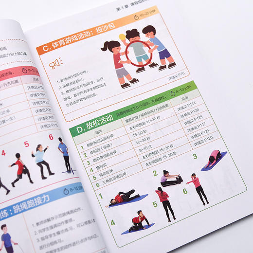 青少年体育活动课程设计 体能训练 7～8岁 体育与健康 体育游戏 中小学体育活动组织教案 儿童青少年体能训练体质健康测试 商品图4
