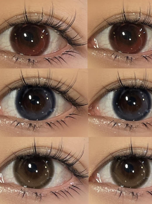 crushsee·年抛 三色小哭包到齐 暴躁番茄/蓝精灵球/南瓜乐乐 14.5mm/备注双眼度数 商品图2