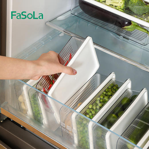 FaSoLa冰箱收纳盒保鲜盒分装盒密封盒 商品图7