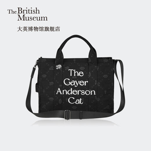 大英博物馆 盖亚安德森猫系列 老花手提包大容量斜挎包 商品图1