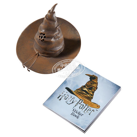 【中商原版】哈利波特：分院帽套装 英文原版 Harry Potter Talking Sorting Hat and Sticker Book: Which House Are You? 电影周 商品图4