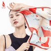 SAINTJOY/上久楷 女式真丝方巾  米红色上久佳人  FJS22005-1 商品缩略图3