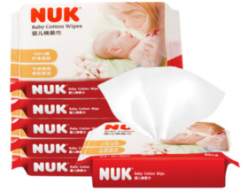NUK 婴儿棉柔巾 80片*6包