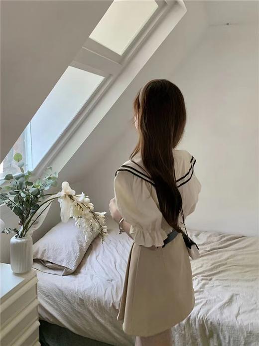 （清仓现货）【社群供A】学院风双层娃娃领衬衫 商品图2