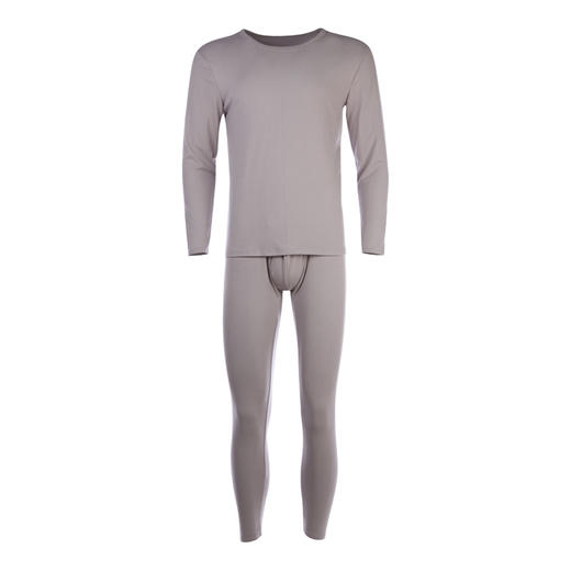 都市丽人都市锋尚轻暖保暖内衣男5至15度适穿阳离子罗纹绒保暖衣新年本命年红品FW21A2 商品图6